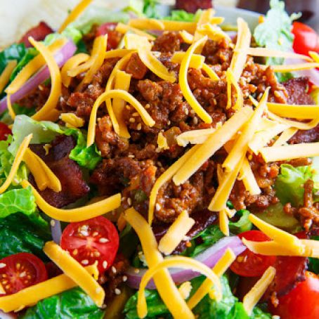 Bacon Cheeseburger Salad