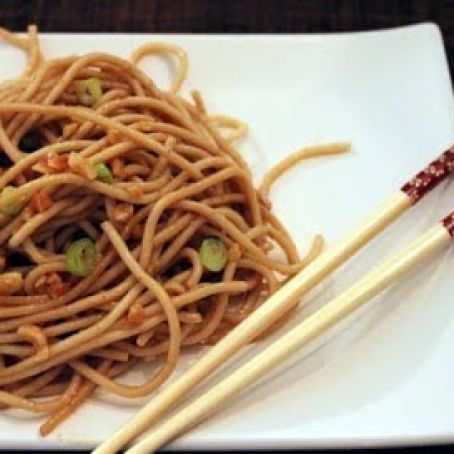 Peanut Ginger Noodles