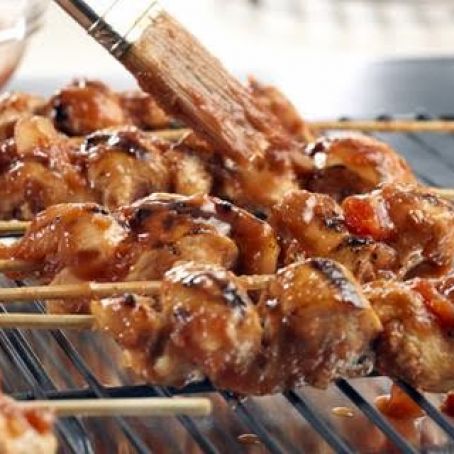 Garlic Grilled Chicken Skewers