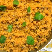 Arroz Con Gandules (Puerto Rican Rice with Pigeon Peas)