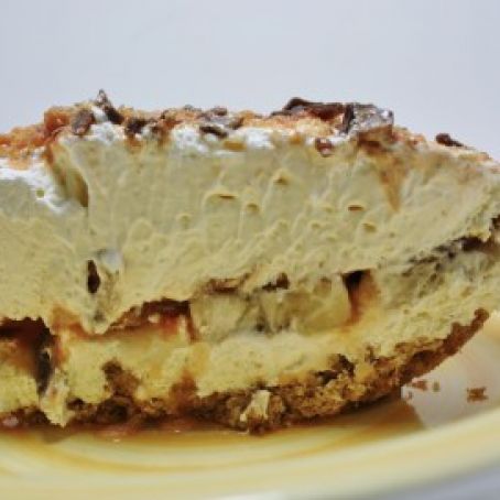 Butterfinger Banana Cream Supreme Pie