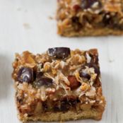 Dulce de Leche, Coconut and Chocolate Chip Magic Bars