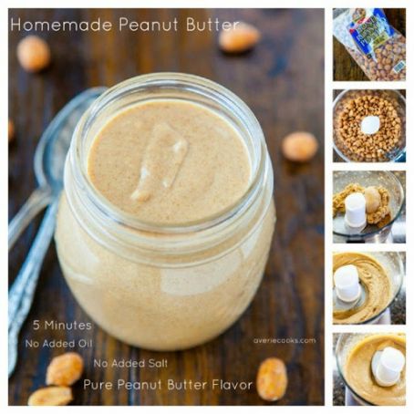 Homemade Honey Roasted Peanut Butter