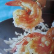 Plumped Ginger-Caramel Shrimp