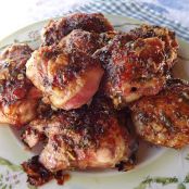 Strawberry Glazed Chicken Thighs