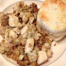 Creamy Chicken and Stuffing Bake