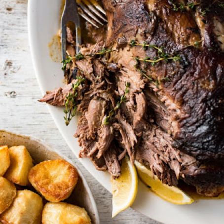 Leg of Lamb - Slow Roasted