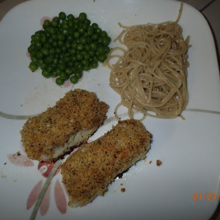 Cod Baked in Crumb Crust