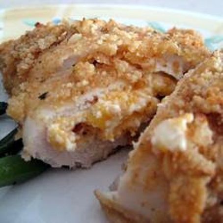 Garlic-Lemon Double Stuffed Chicken