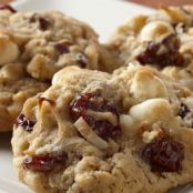 Coconut Cherry Oatmeal Cookies