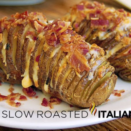 Smoky Hasselback Potato