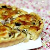 TART - Bacon Mushroom Quiche