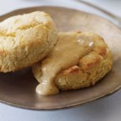 Biscuits and Gravy (Gluten Free & Vegetarian)