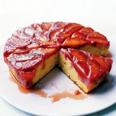 Plum Upside-Down Cake