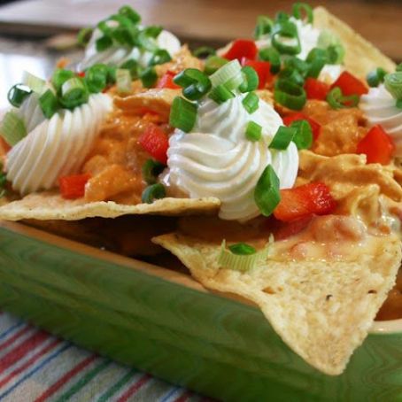 Slow-Cooker Buffalo Chicken Nachos