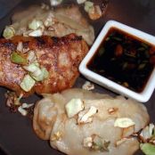 Pork and Chive Dumplings with Dried Shrimp