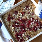 Baked Raspberry Oatmeal