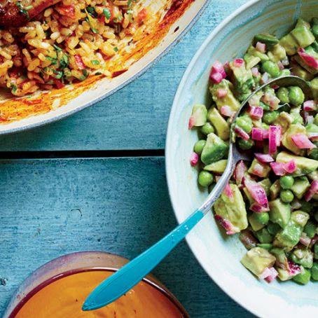 Avocado-Green Pea Salsa