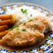 Chicken and Apples in Honey Mustard Sauce