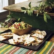 Roasted Red & Green Pepper Quesadillas