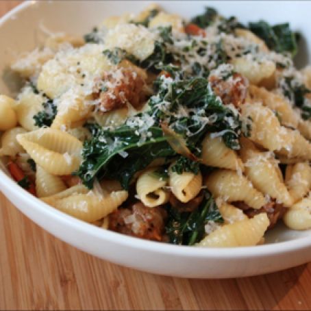 Kale and Sausage Pasta