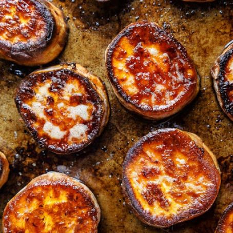 Melting Sweet Potatoes (with Maple-Pecan Sauce)