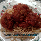 Slow Cooker Meatballs and Spaghetti Sauce