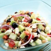 Cucumber and Black-Eyed Pea Salad