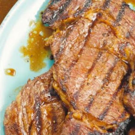 Beer and Brown Sugar Rib-eyes