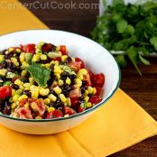 Corn, Black Bean, Avocado, & Tomato Salad