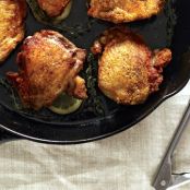 PERFECT PAN ROASTED CHICKEN THIGHS