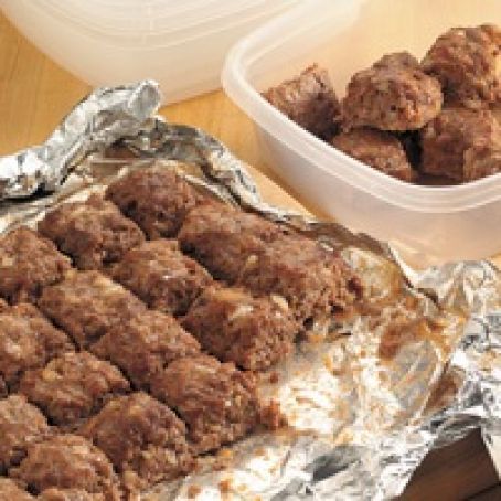 Italian Square Meatballs****