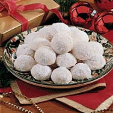 Lemon Coconut Snowballs