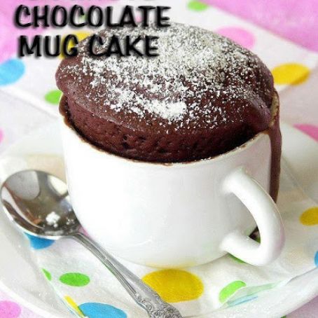 5 MINUTE CHOCOLATE MUG CAKE