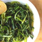 GREENS - Wild Greens with Preserved Lemon Dressing - Mediterranean Fresh