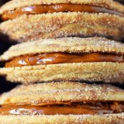 DULCE DE LECHE CINNAMON SANDWICH COOKIES