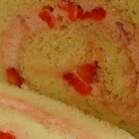 Strawberry Cream Roll