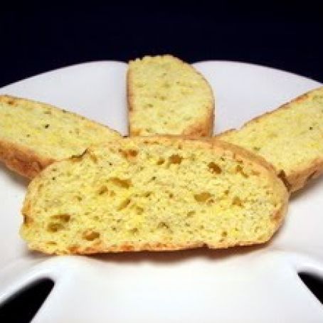 Cornmeal Chile Pepper Biscotti
