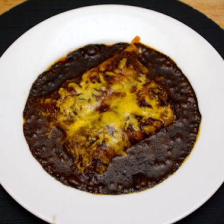 Original Cheese Enchiladas with Chili Gravy