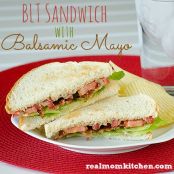 BLTurkey Sandwich with Balsamic Mayo