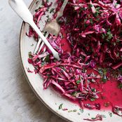 Red Cabbage Slaw