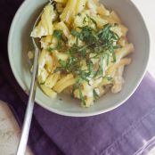 Lemony Ricotta Pasta with Basil