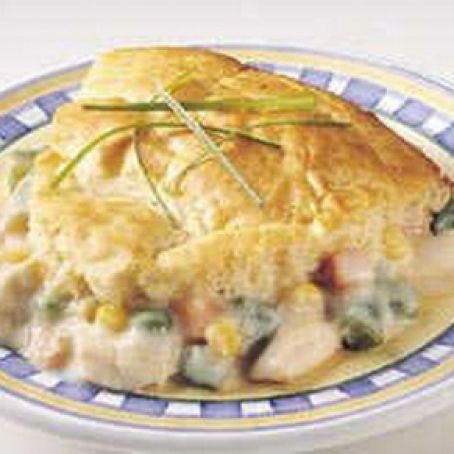 Impossibly Easy Chicken Pot Pie