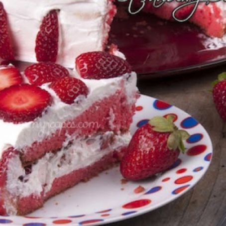 Strawberry cake