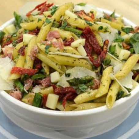 Roasted Asparagus and Penne Pasta Salad