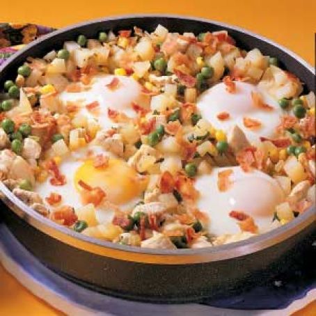 Breakfast (Chicken & Egg Hash)