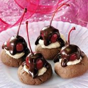 Chocolate-Covered Cherry Cookies