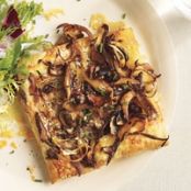 Flaky Mushroom & Swiss Tarts