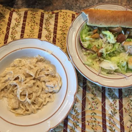 Chicken Fettuccini Alfredo