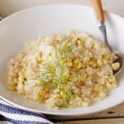 Corn Risotto -Grilled